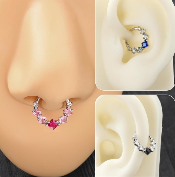 Daith earring, helix, Or rook earrings** offering multiple styling** - Picture 2 of 6